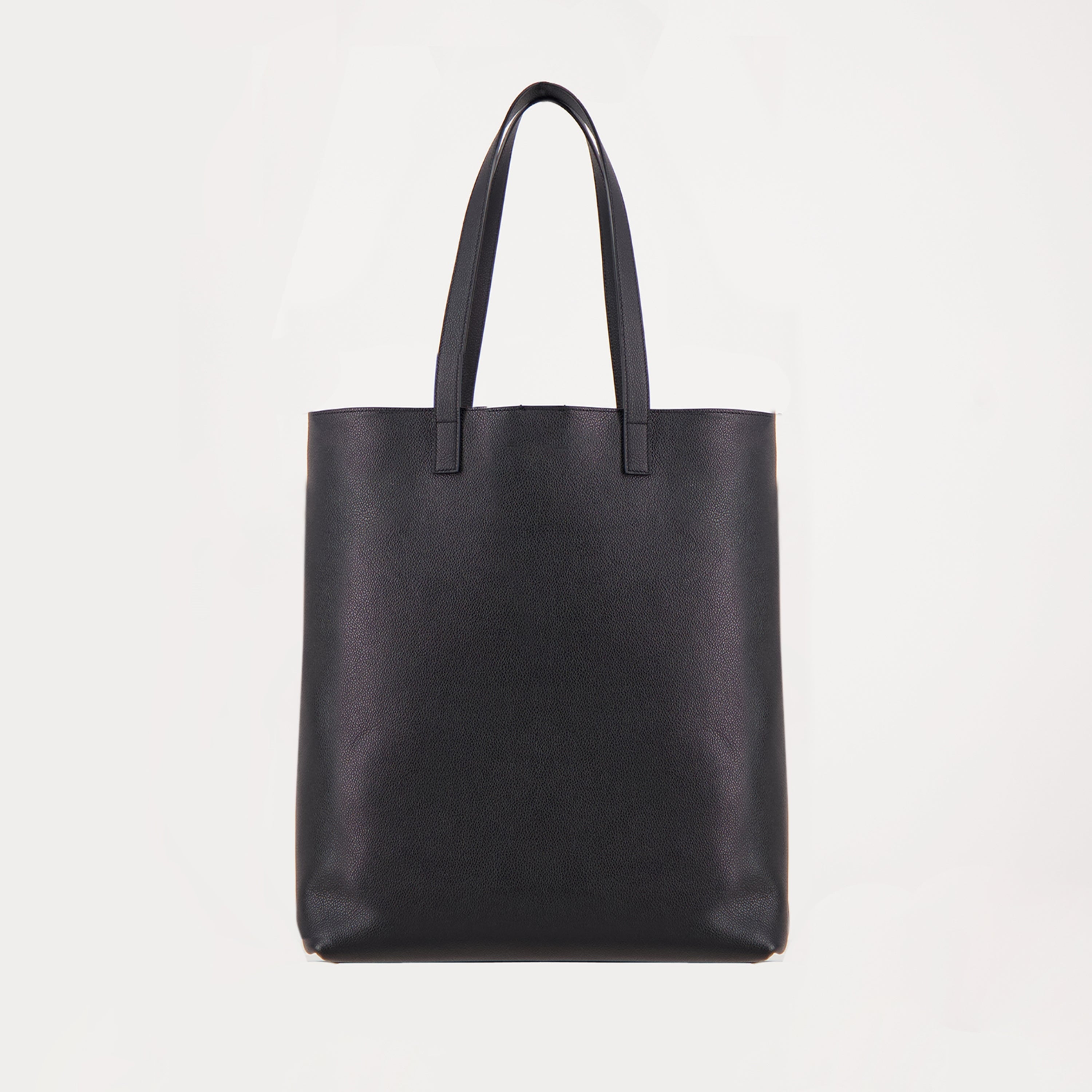 Tote bags Sac cabas bold en cuir Saint Laurent Schwarz Homme