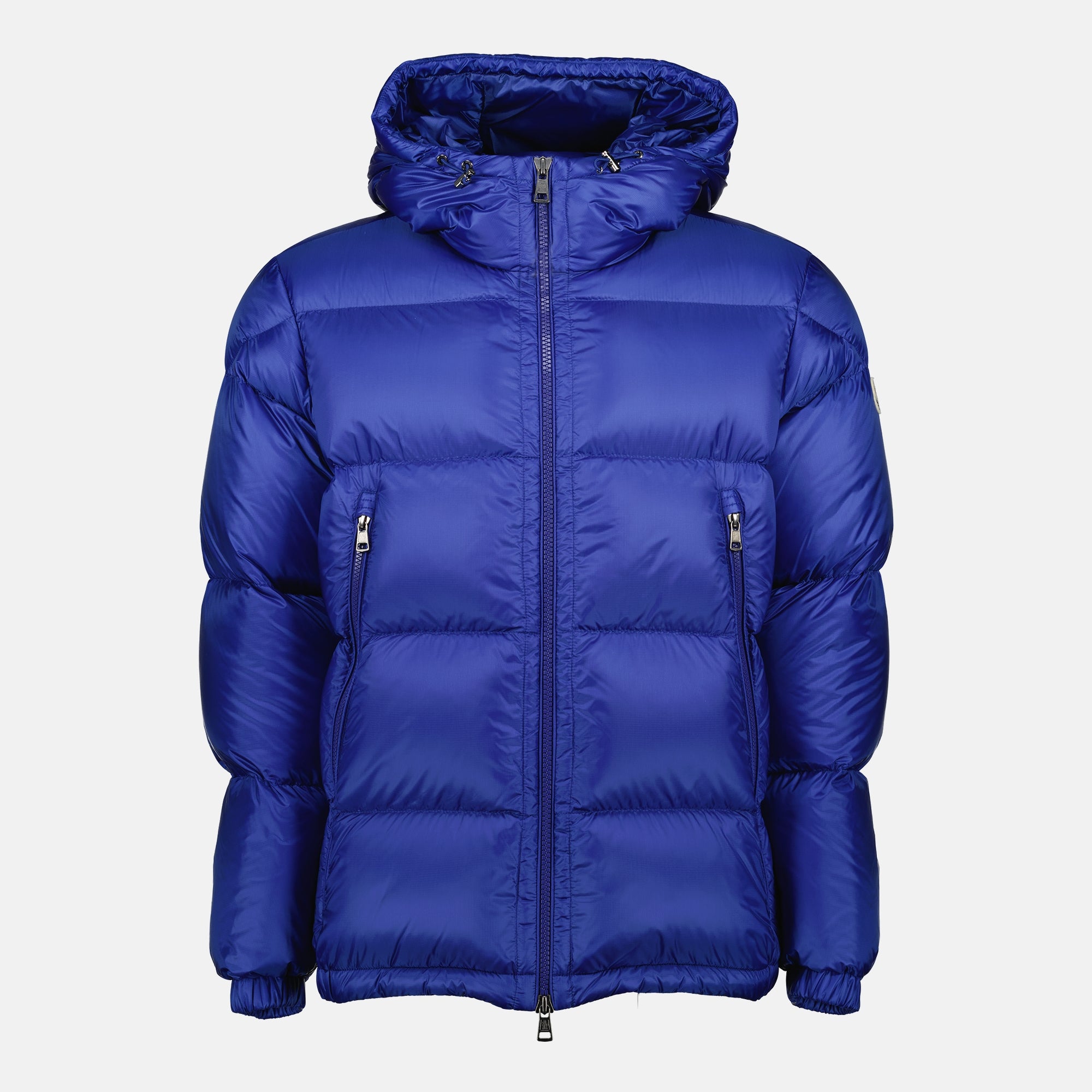 Image de l'article Doudoune Rivau bleu de la marque Moncler pour Homme - Saison Automne-Hiver 2025 - Vue de Face