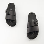 Open shoes Almina Sandals Birkenstock Black Femme
