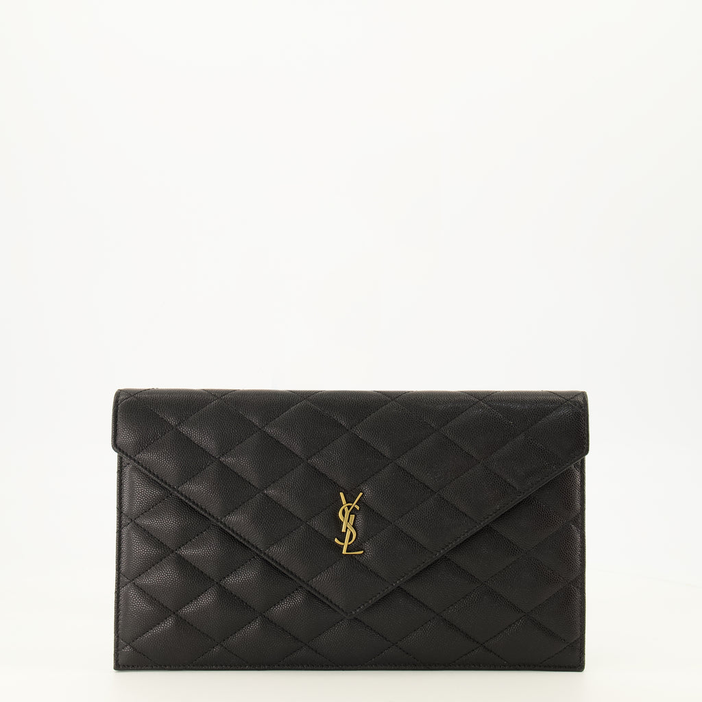 Pochettes Pochette Paris Nera Saint Laurent Noir Femme