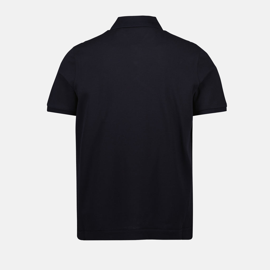 Polos Logo Polo Moncler Azul Escuro Homens