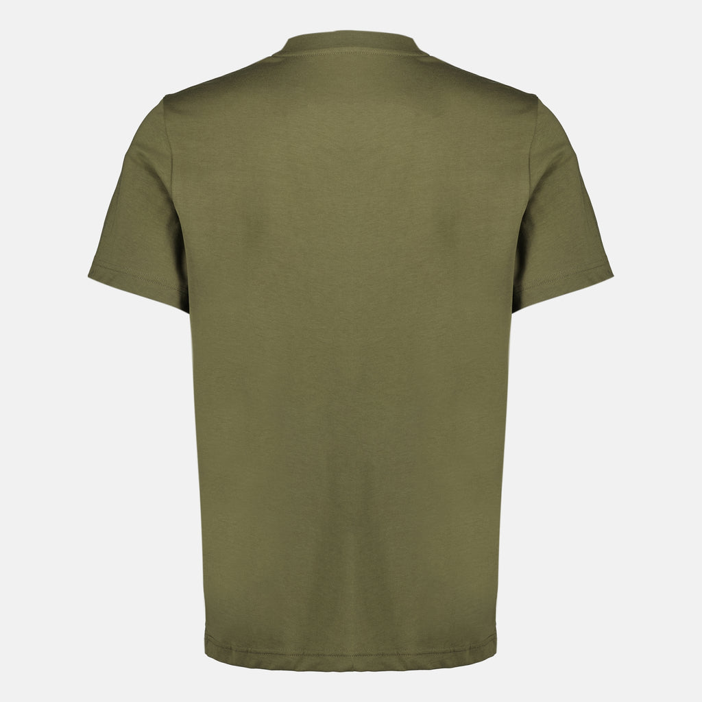 T-shirts T-shirt à logo imprimé kaki Moncler Kaki Homme