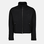 Giacche Bomber in Lana Courrèges Nero Unisex