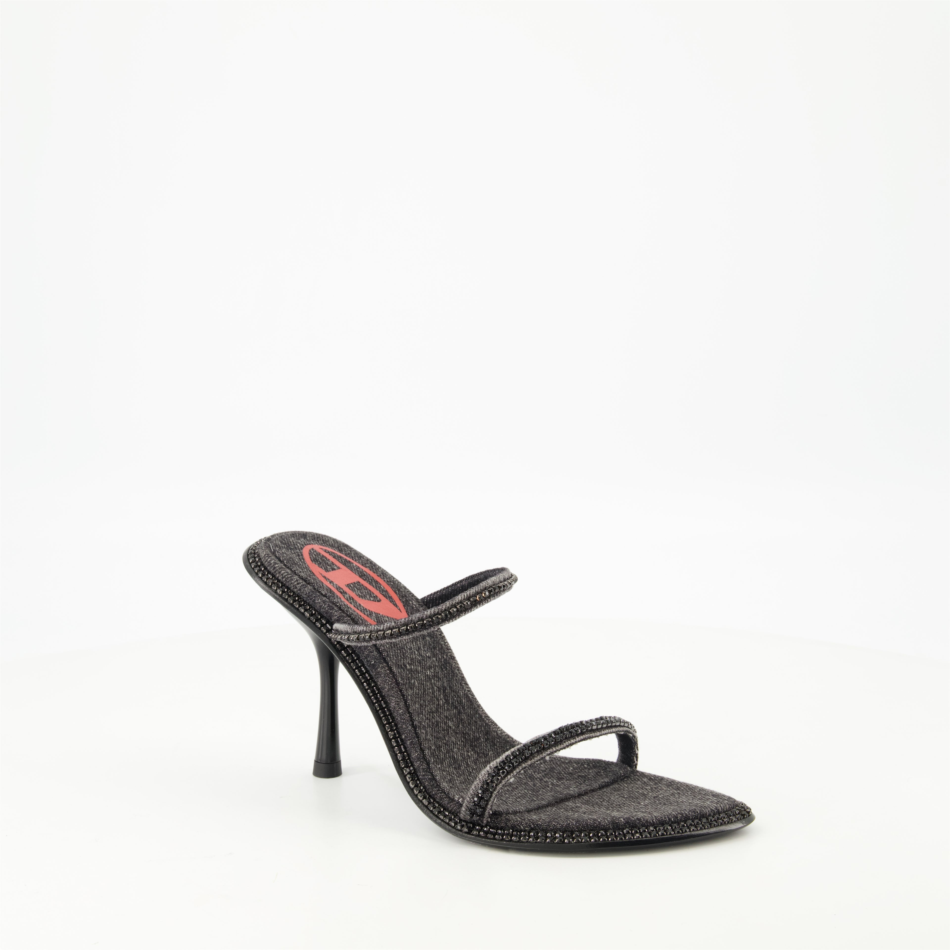 Offene schuhe D-havanna Sdl Absatzsandalen Diesel Schwarz Femme