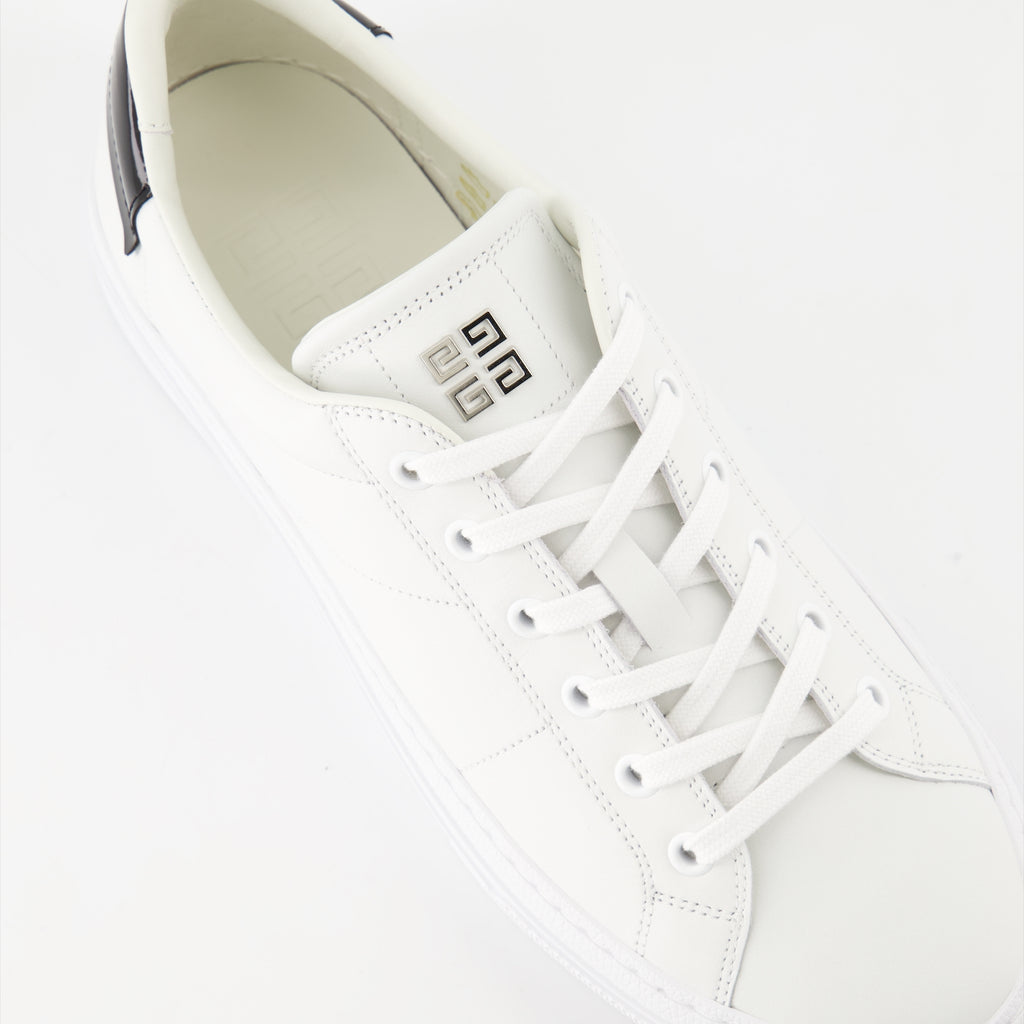 Baskets Baskets City Sport Givenchy Blanc Homme