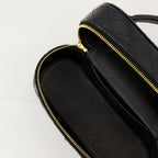 Bolsos de mano y al hombro Sac Gaby Vanity en cuir verni Saint Laurent Negro Femme