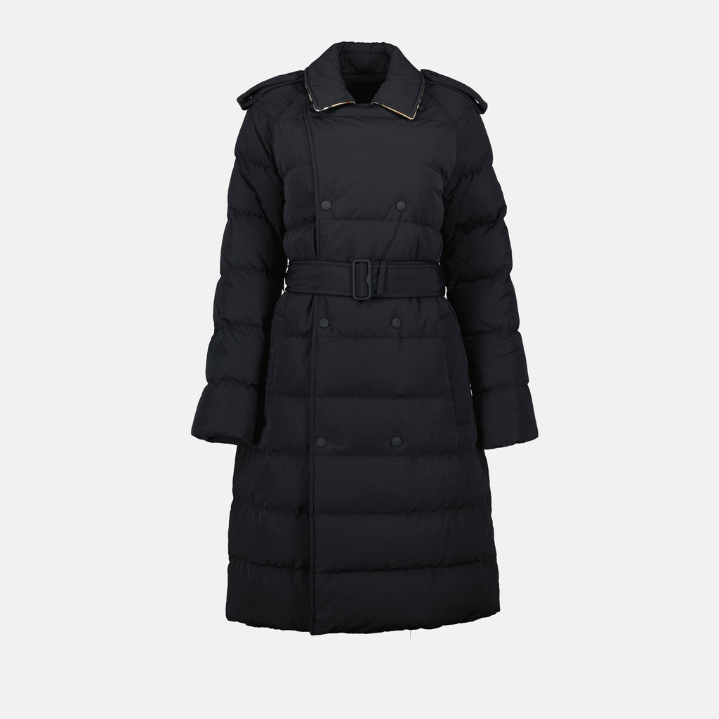 Manteaux Doudoune en nylon Burberry Noir Femme