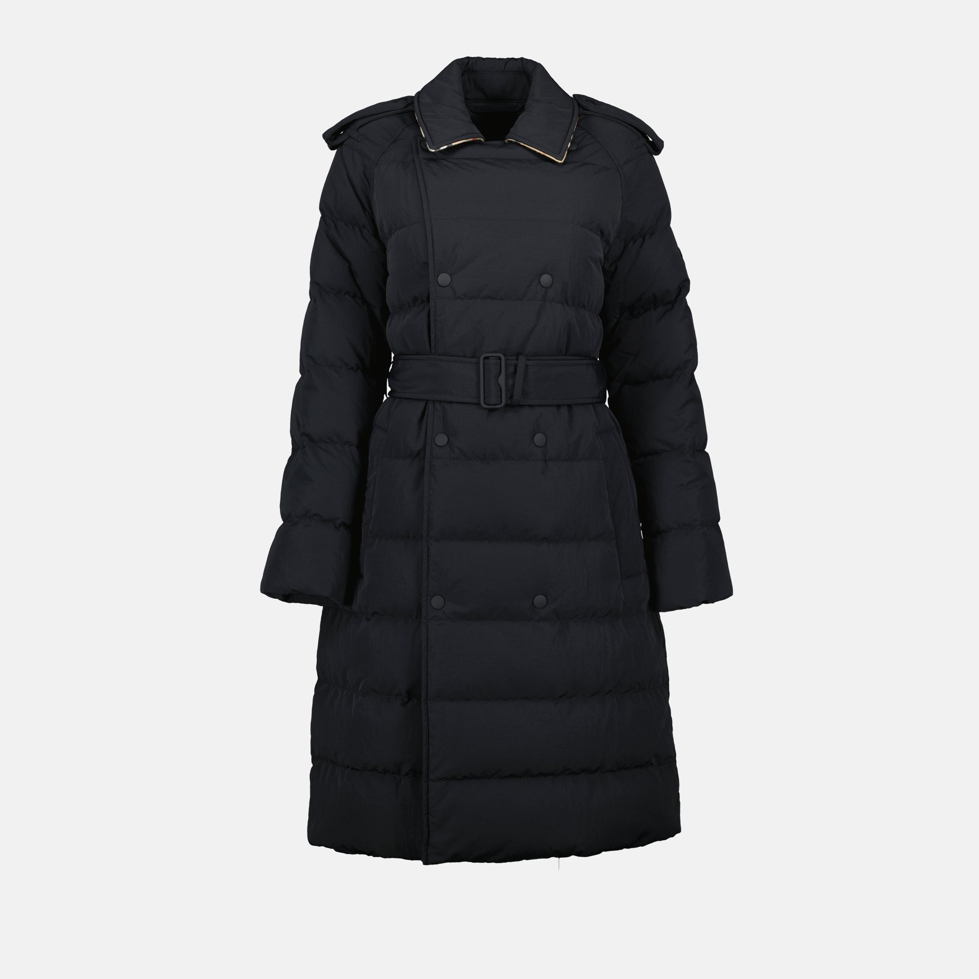 Manteaux Doudoune en nylon Burberry Noir Femme