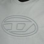 T-shirts T-shirt gris T-Adjust-Bigoval Diesel Gris Homme