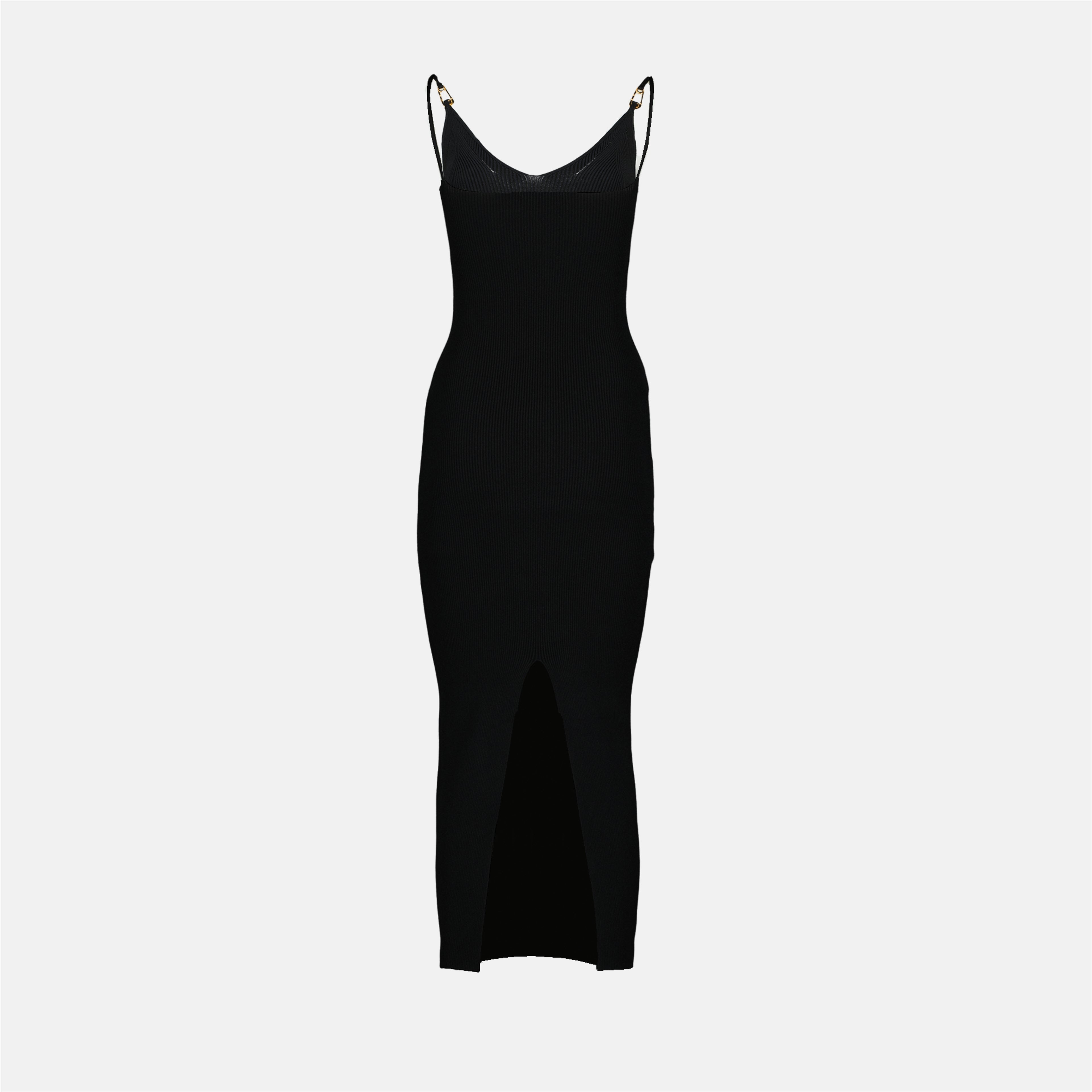 Vestidos Vestido de Malha Preto Versace Preto Femme