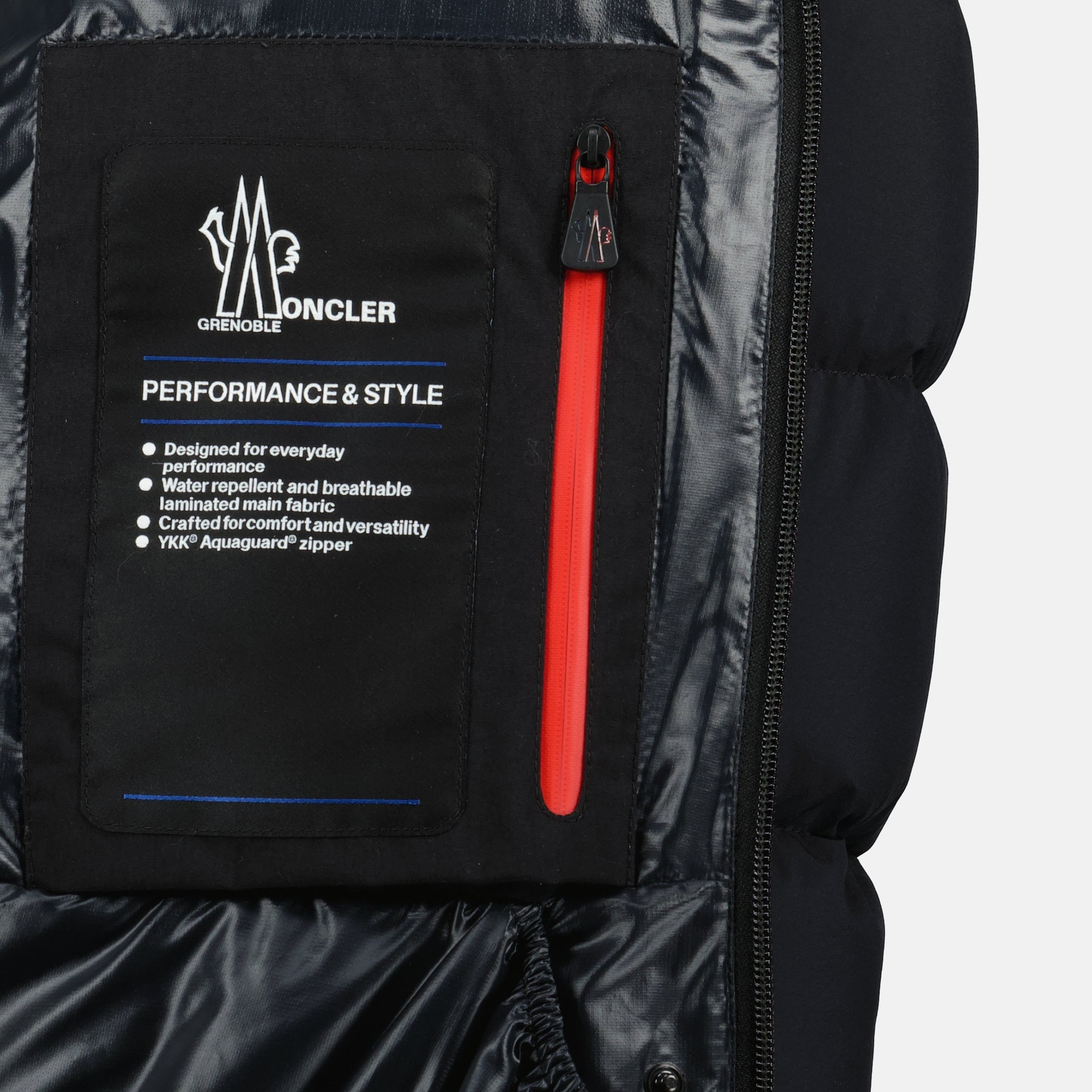 Image de l'article Doudoune Isorno noir de la marque Moncler Grenoble pour Homme - Saison Automne-Hiver 2025 - Vue détaillée_2