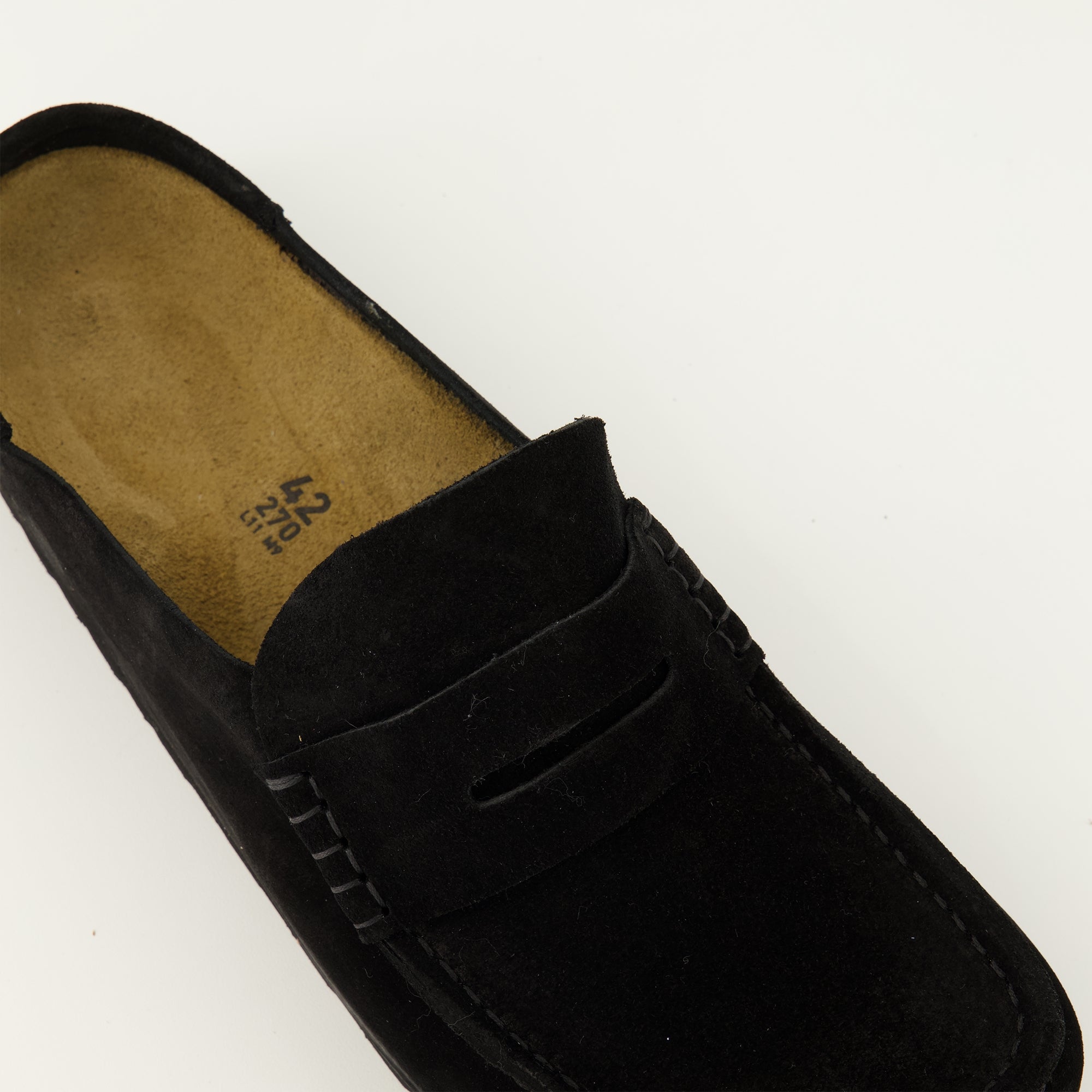 Chaussures ouvertes Mules Negros Envueltos Naples Birkenstock Noir Unisexe