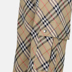 Pantaloni Pantaloni a quadri Burberry Beige Femme