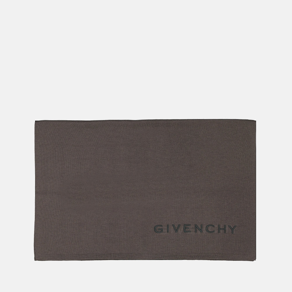Écharpes, foulards et gants Écharpe 4G Givenchy Gris Unisexe