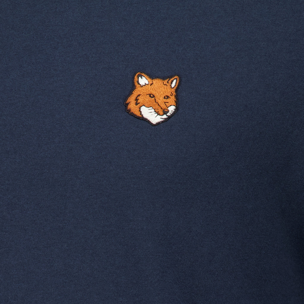 T-shirts Camiseta Fox Azul Oscuro Maison Kitsune Bleu foncé Homme