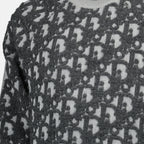 Maille Dior Oblique Sweater Dior Gris Homme