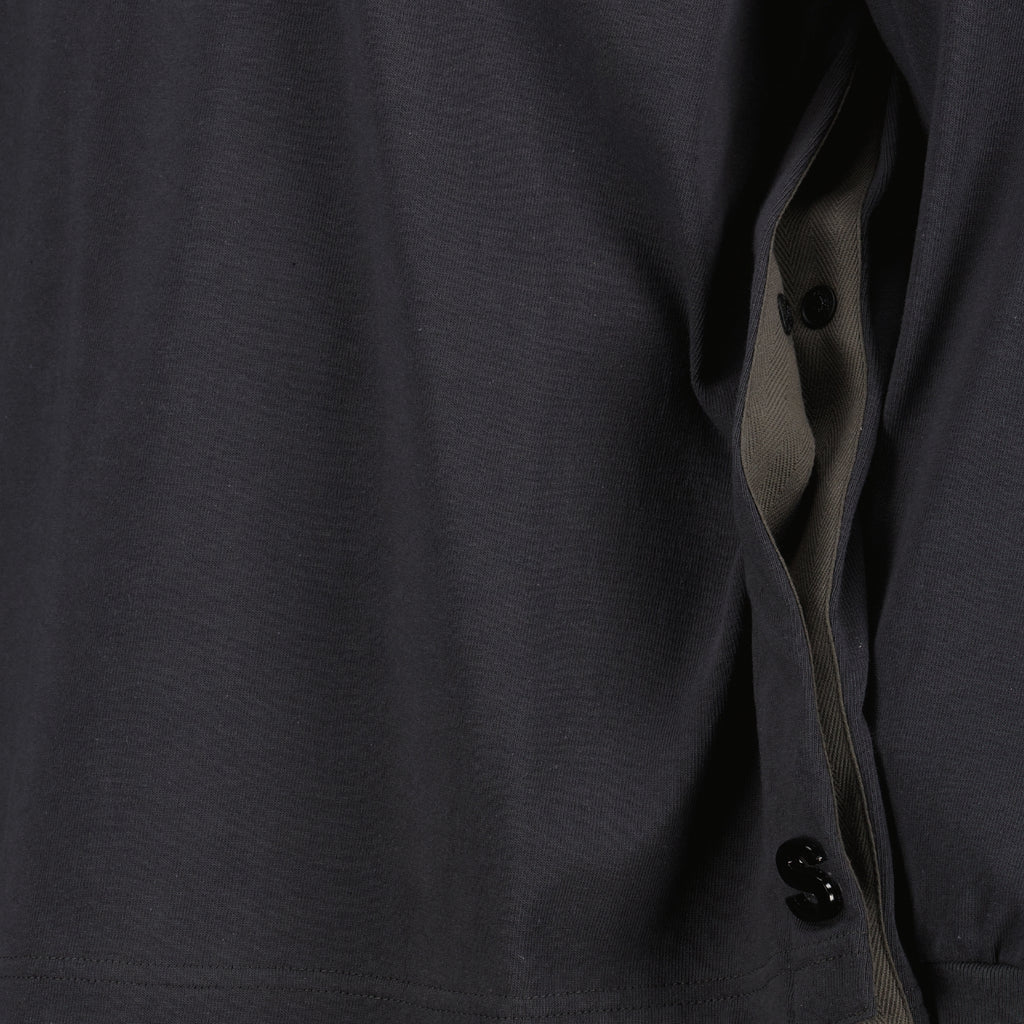 Felpe Felpa in Jersey di Cotone Sacai Grigio Homme