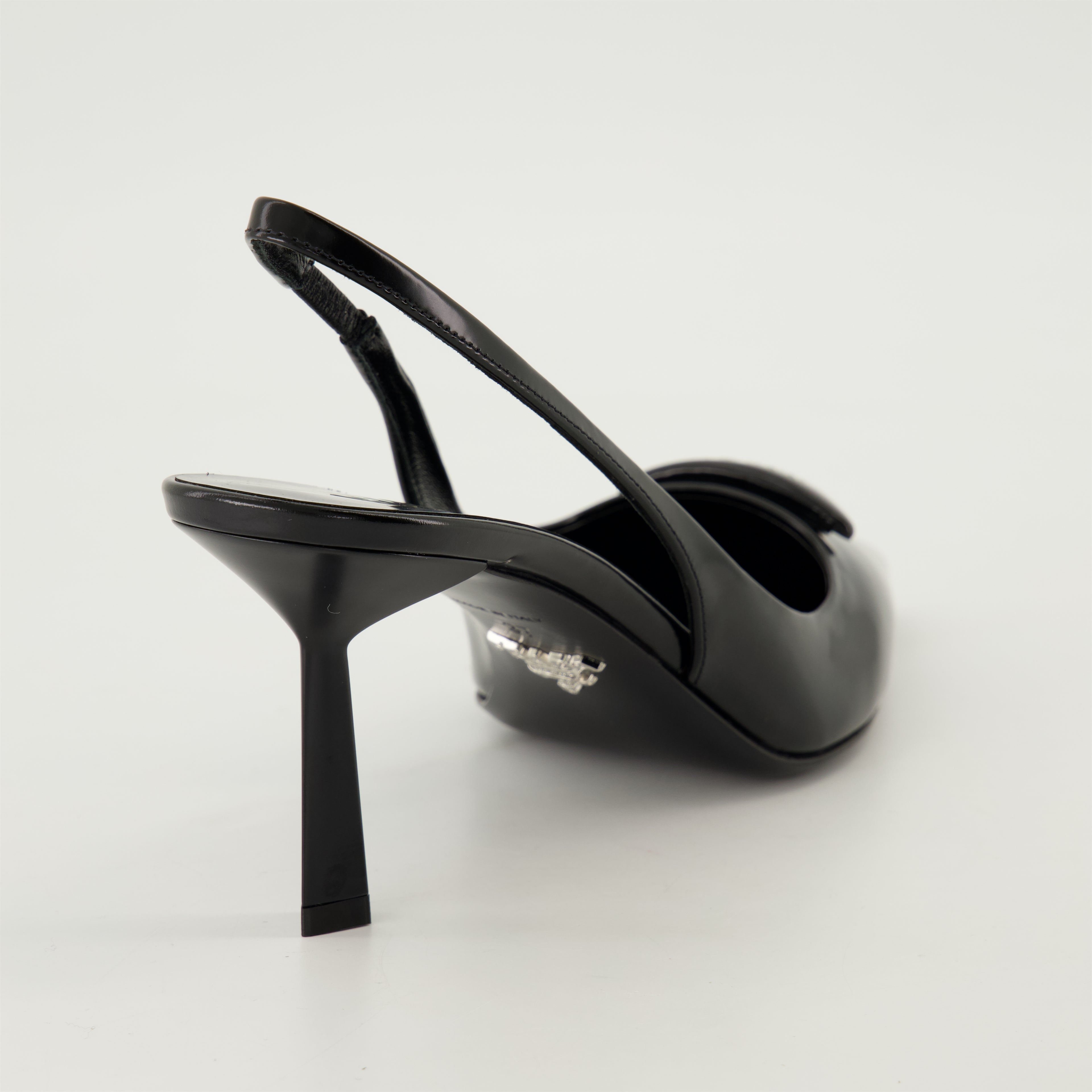 Escarpins Escarpin en cuir Prada Noir Femme