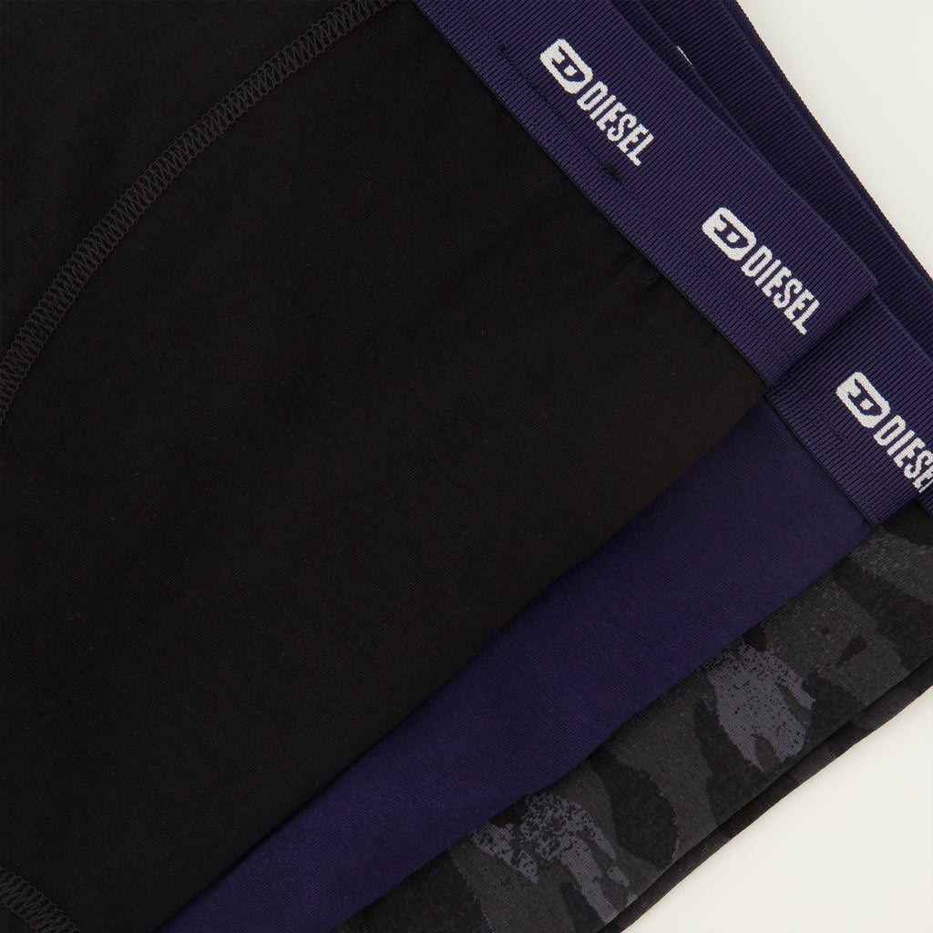 Image of the article Navy blue boxer shorts by Diesel for Men - Spring-Summer 2026 - Detailed View_2