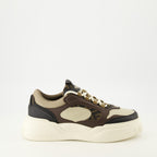 Image de l'article Baskets Fendi Force marron de la marque Fendi pour Homme - Saison Automne-Hiver 2025 - Vue latérale droite
