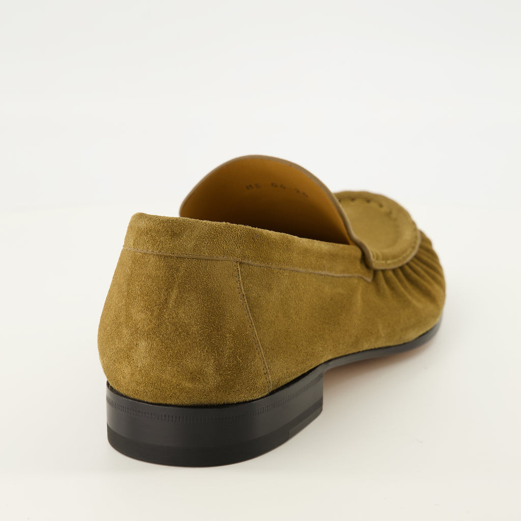 Mocassins モーリスローファー ライトブラウンスエード Dior Marron Homme