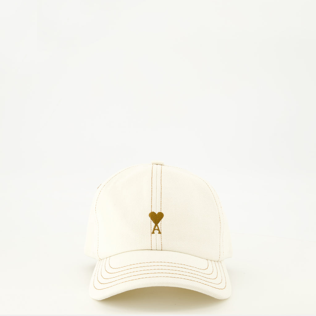 Chapeaux, casquettes et bonnets Gorra Beige AMI Heart Ami PARIS Beige Unisexe