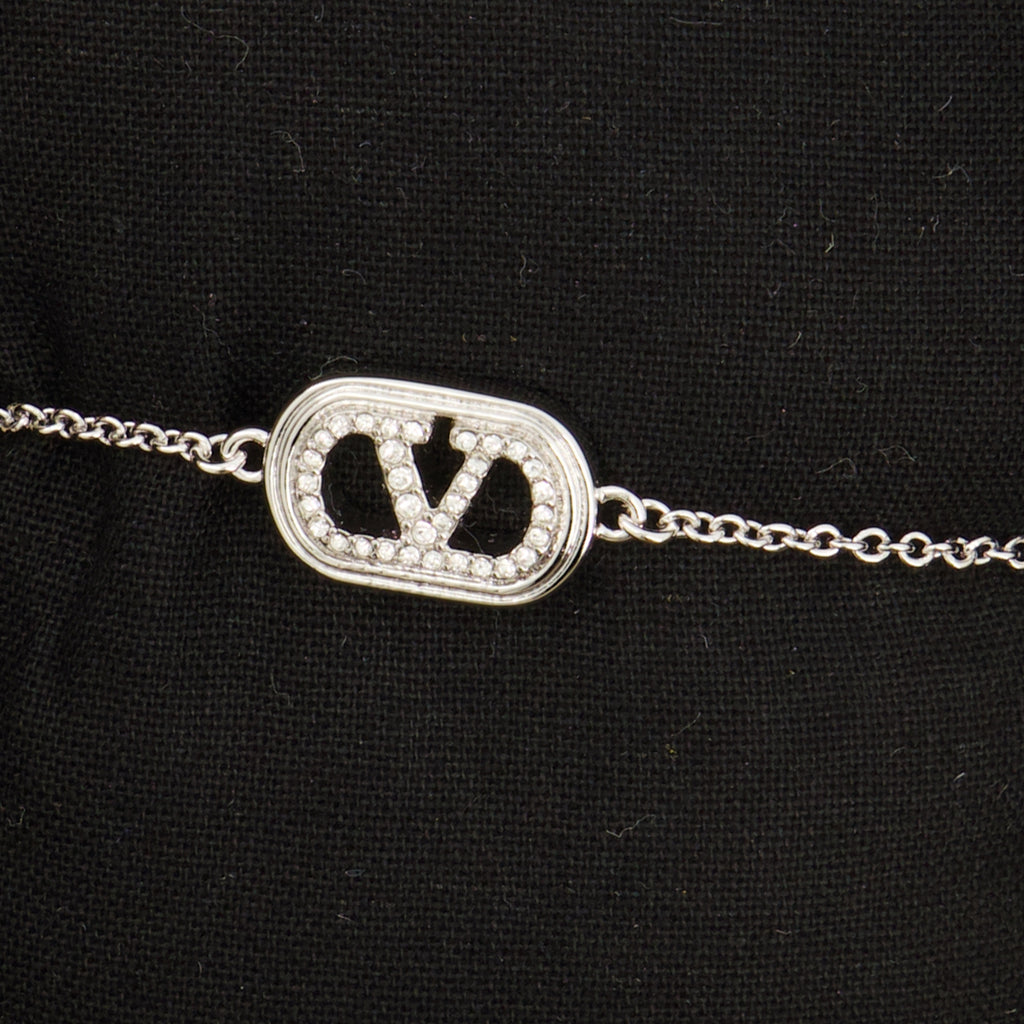 Bijoux Pulseira VLogo Valentino Garavani Argenté Femme