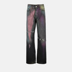 Pantalons Jean destroy Mm6 Gris Femme