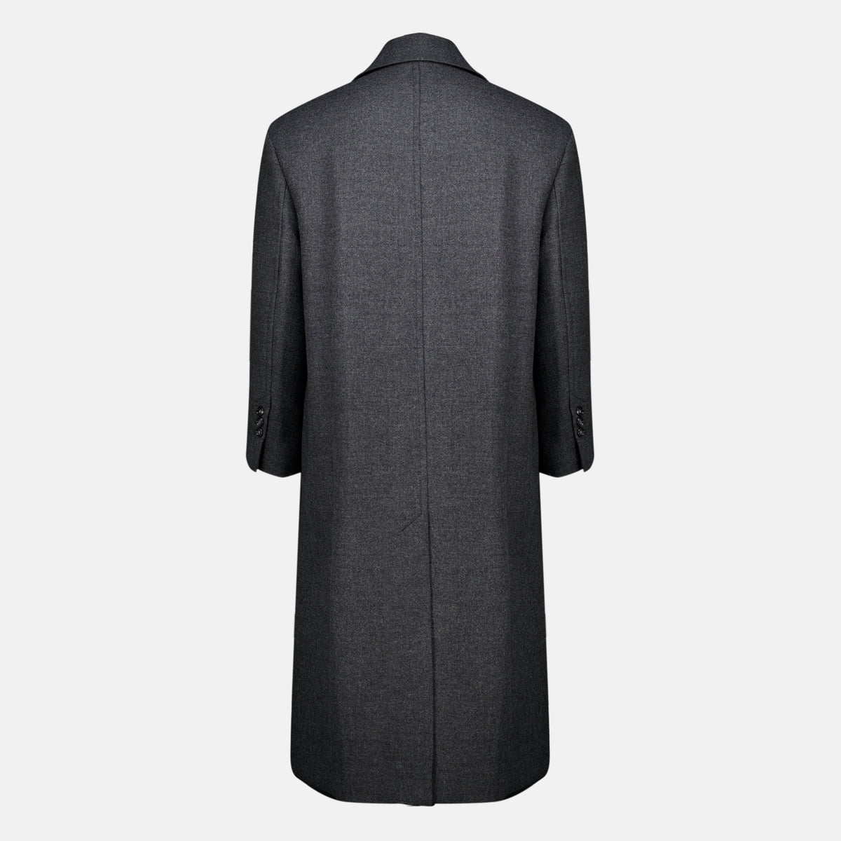 Manteaux Grey Wool Coat Ami PARIS Gris Homme