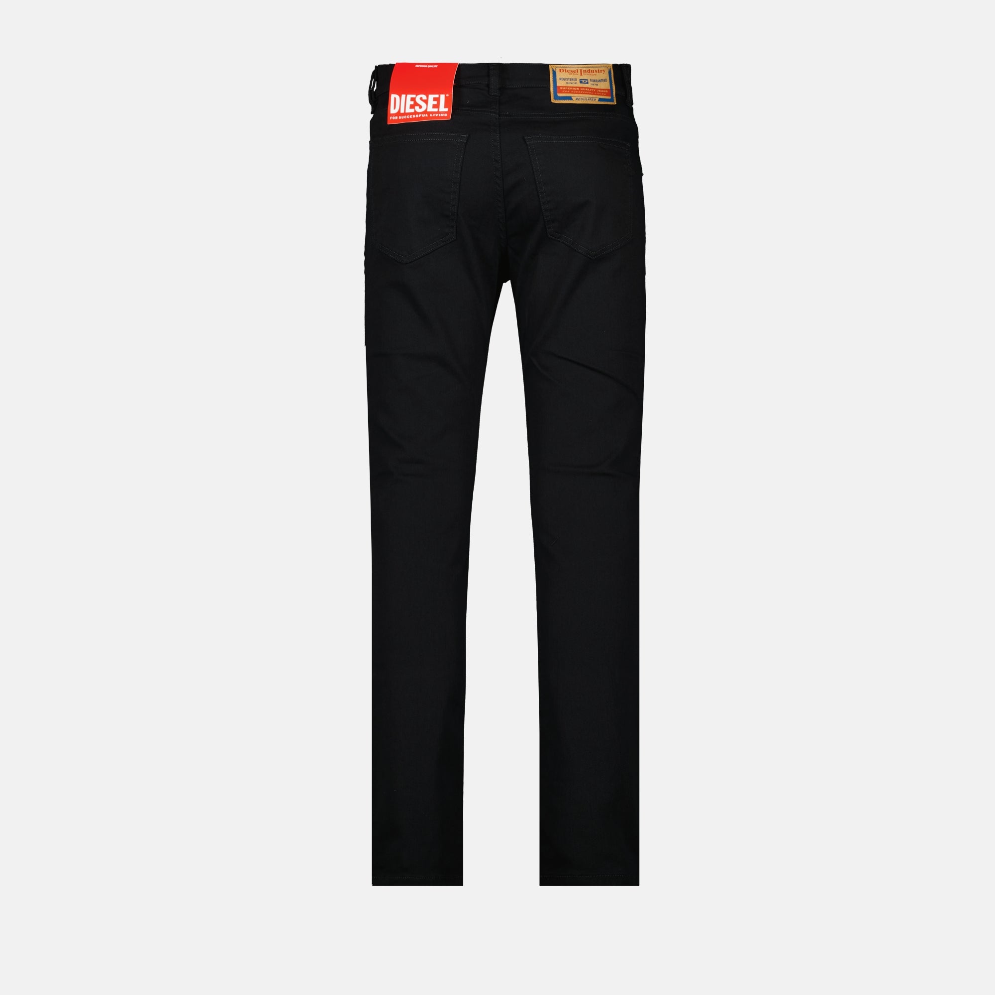 Pantalons Jean slim 2019 D-strukt Diesel Noir Homme