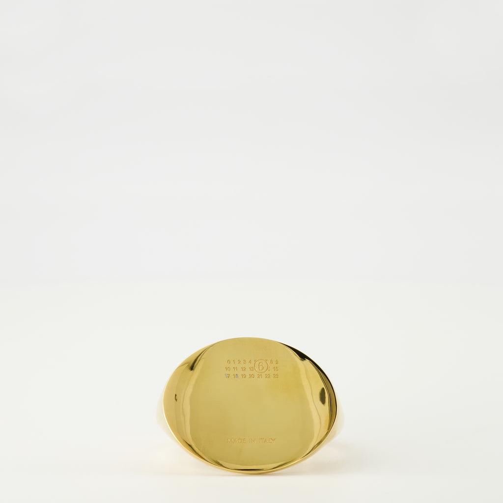 Image de l'article Bracelet Ovale de la marque Mm6 pour Femme - Saison Automne-Hiver 2025 - Vue de Face