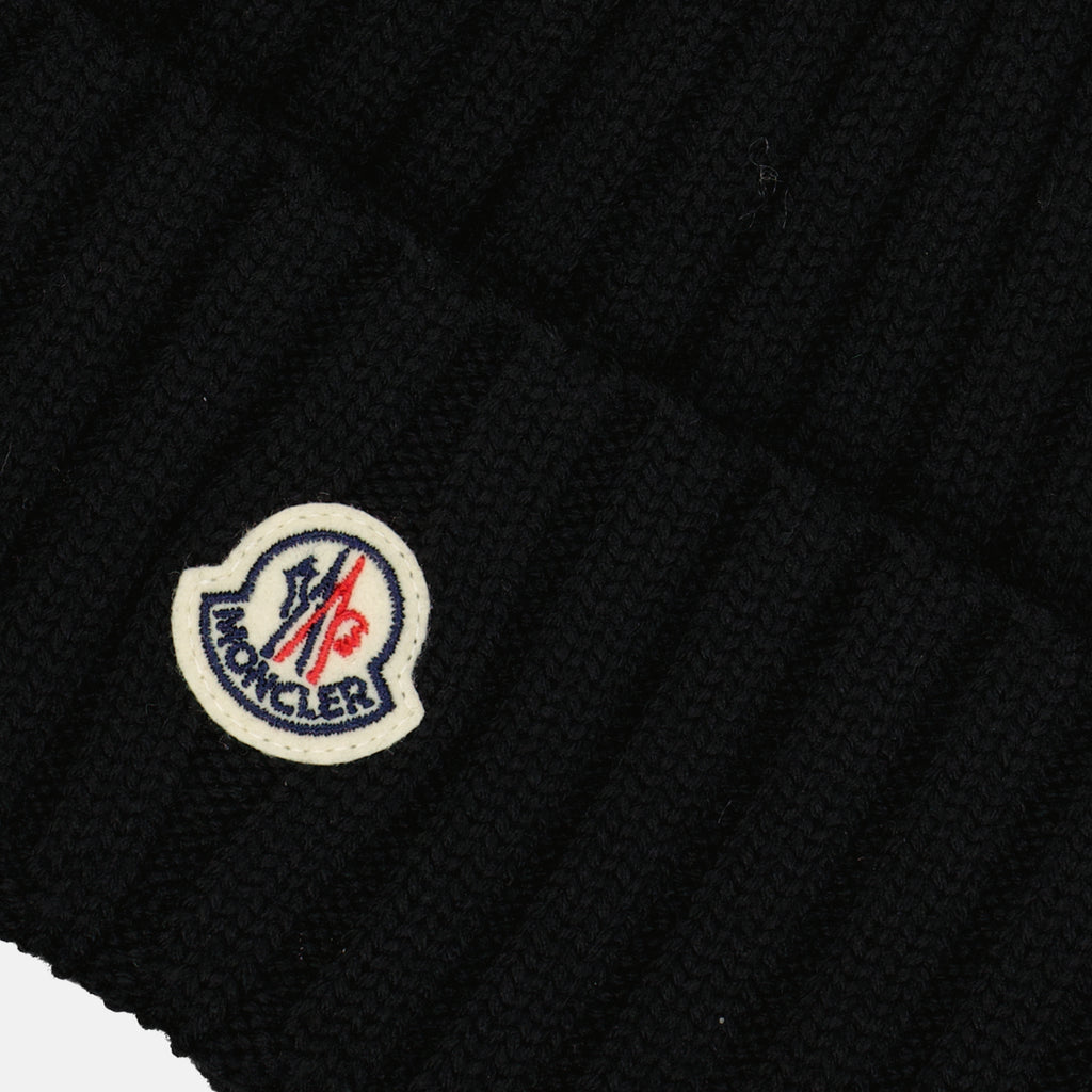 Hats, caps and beanies Bonnet en laine Moncler Black Femme