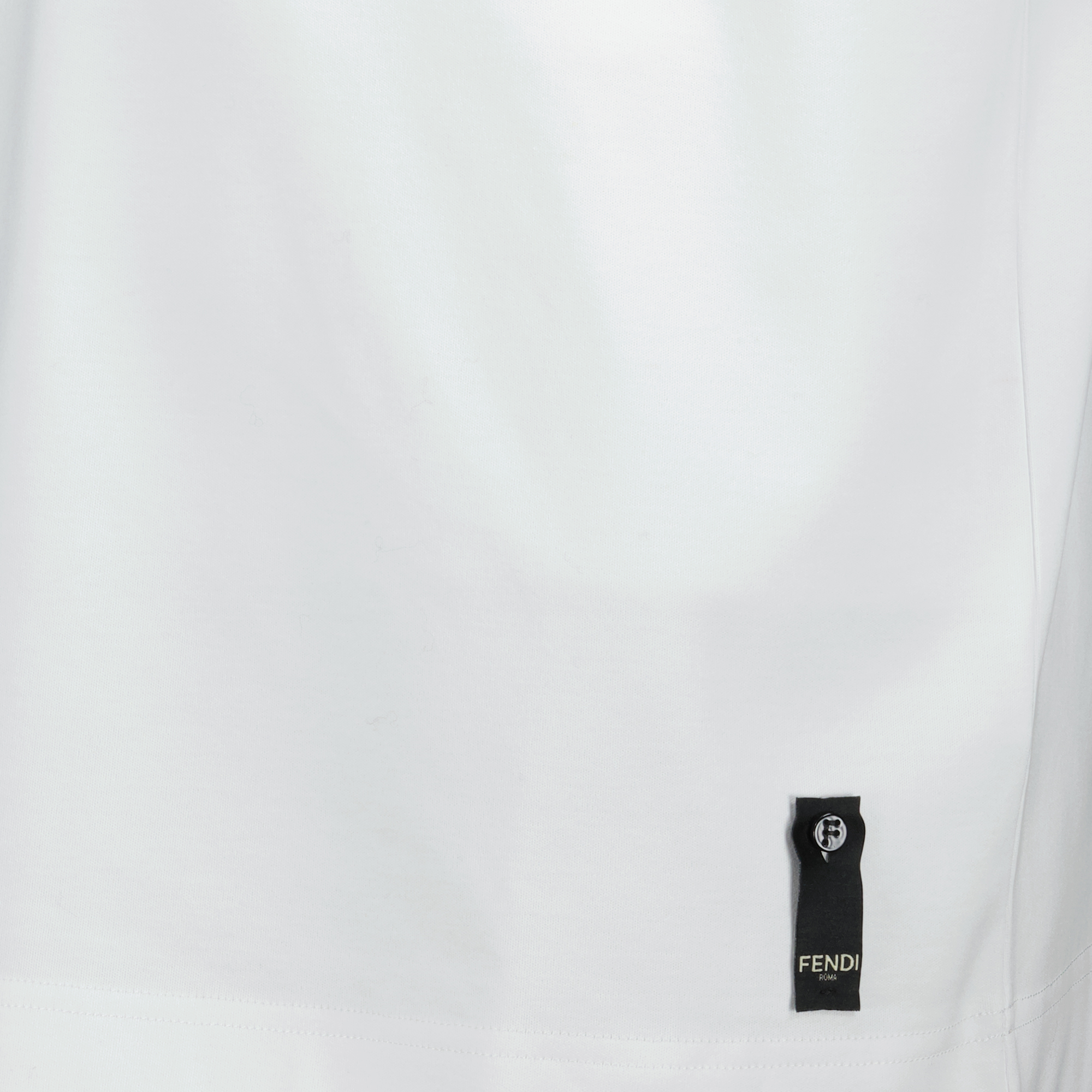 T-shirts T-shirt en coton Fendi Blanc Homme