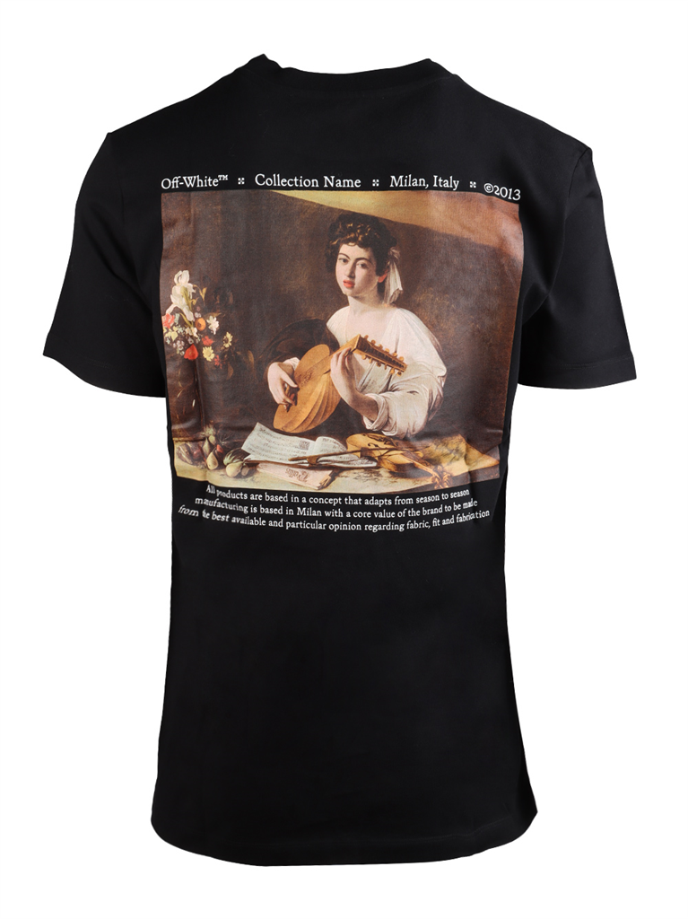 Camisetas OMAA027F21JER011 1084 multico black Off-White Negro Homme