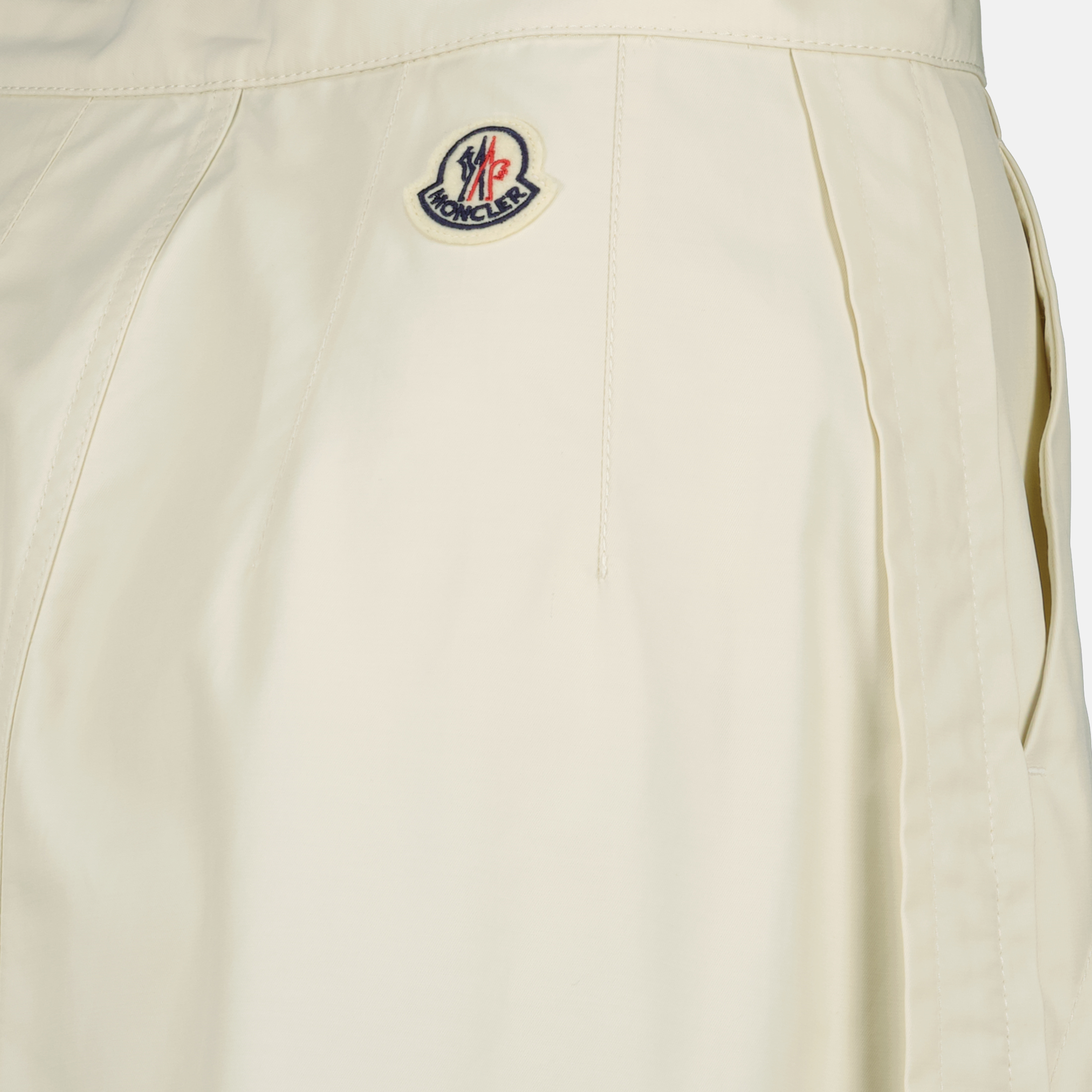 Faldas Falda con Botones Moncler Beige Femme