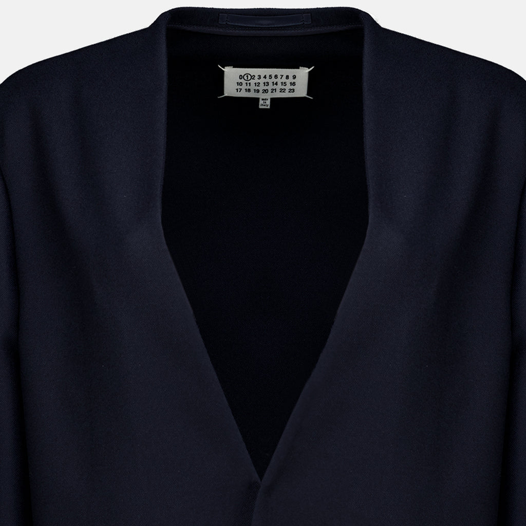 Vestes Giacca in lana blu marina Maison Margiela Bleu foncé Femme