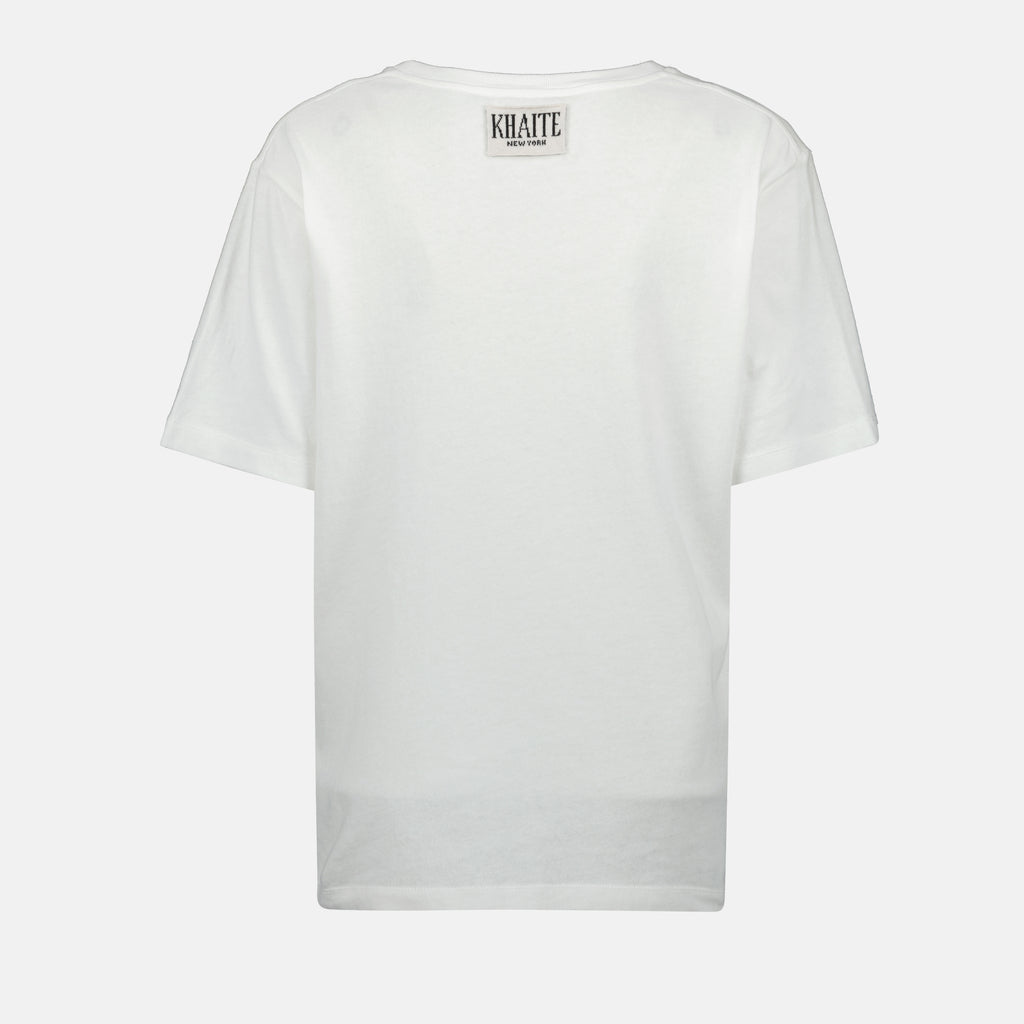 T-shirt T-shirt Mae Khaite Bianco Femme
