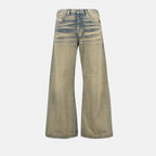 Pantalons Jean 1996 D-Sire beige délavé Diesel Beige Femme