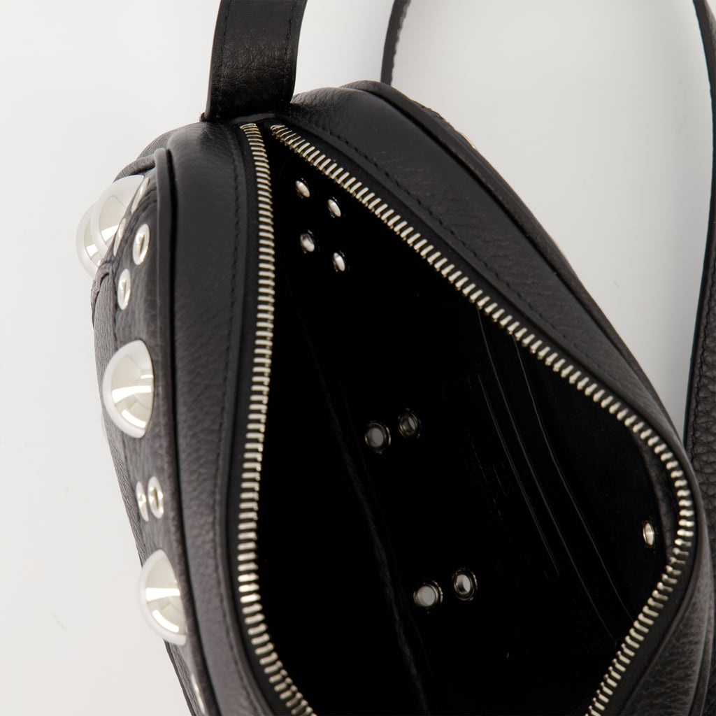 Sacs bandoulière Clutch de Couro Nellcôte Valentino Garavani Noir Femme