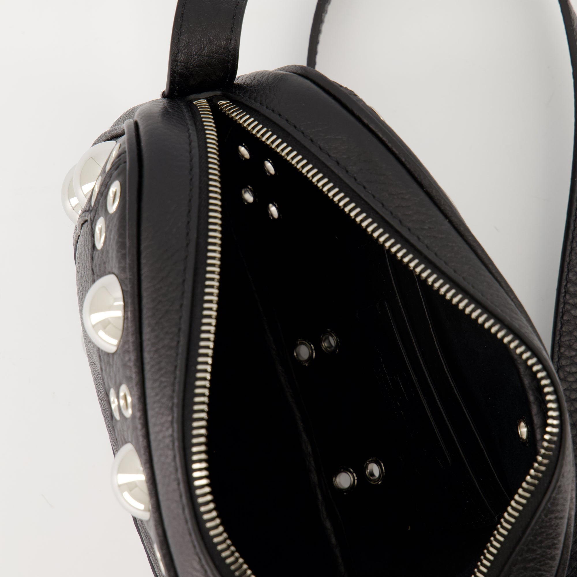 Sacs bandoulière Pochette Nellcôte en cuir Valentino Garavani Noir Femme