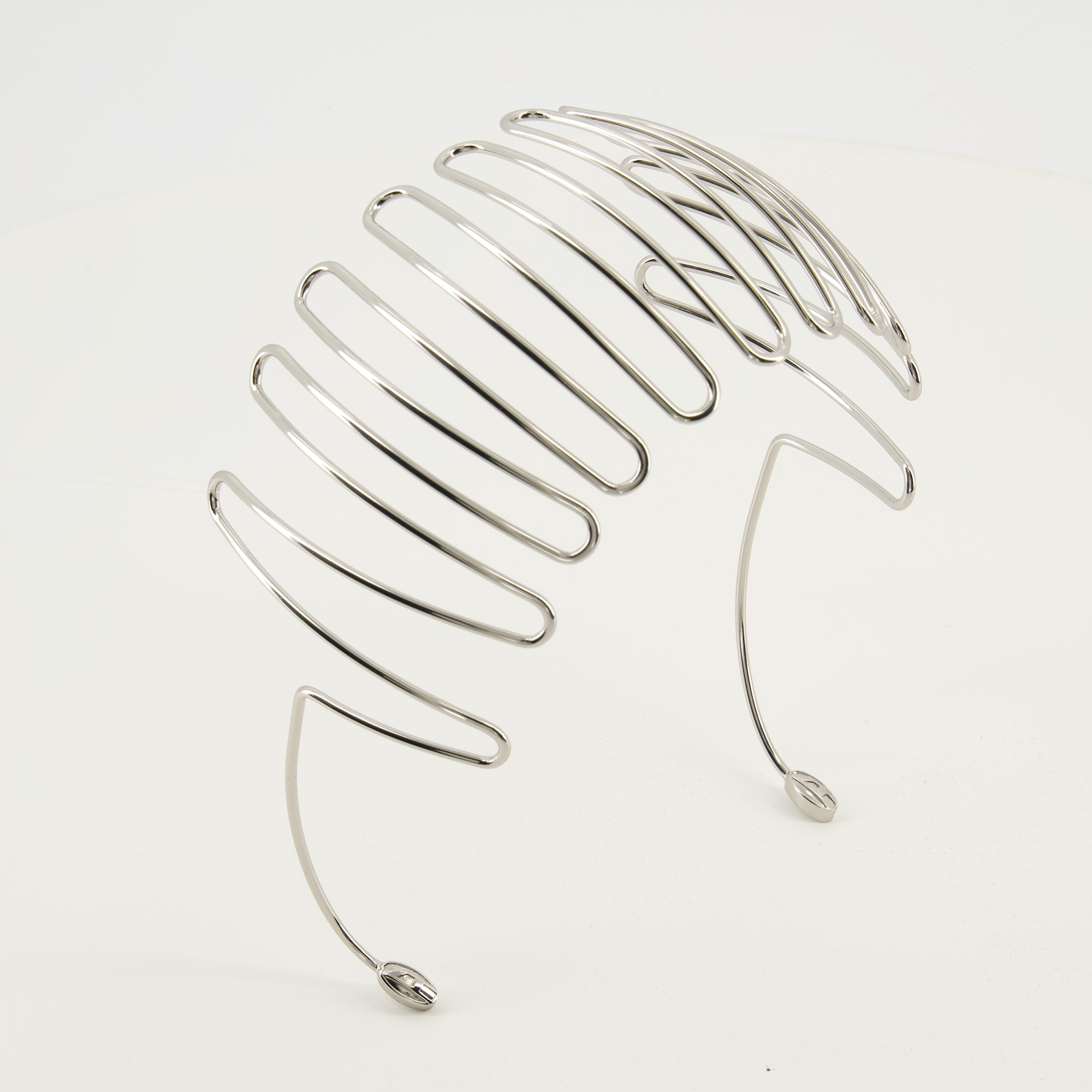 Image de l'article Serre tête Volt-D argenté² de la marque Diesel pour Femme - Saison Automne-Hiver 2025 - Vue détaillée_2