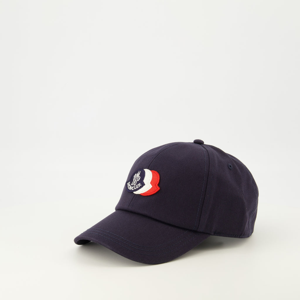 Immagine dell'articolo Cappellino con logo blu navy del marchio Moncler per Uomo - Stagione Primavera-Estate 2026 - Vista Posteriore