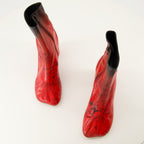 Imagen del artículo Botines Anatomic Ankle de la marca Mm6 para Mujer - Temporada Otoño-Invierno 2025 - Vista superior de la pareja de zapatos