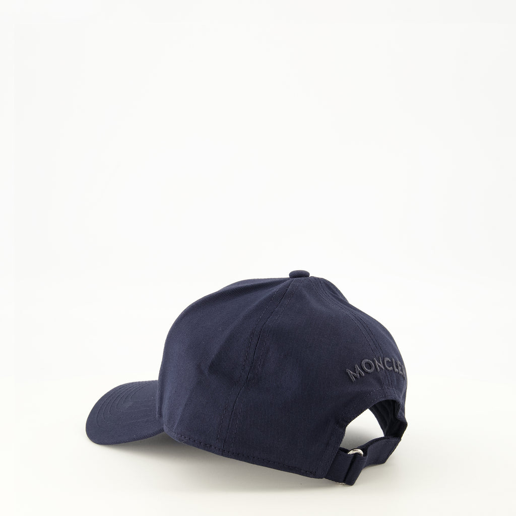 Chapeaux, casquettes et bonnets Navy Blue Cotton Cap Moncler Bleu foncé Homme