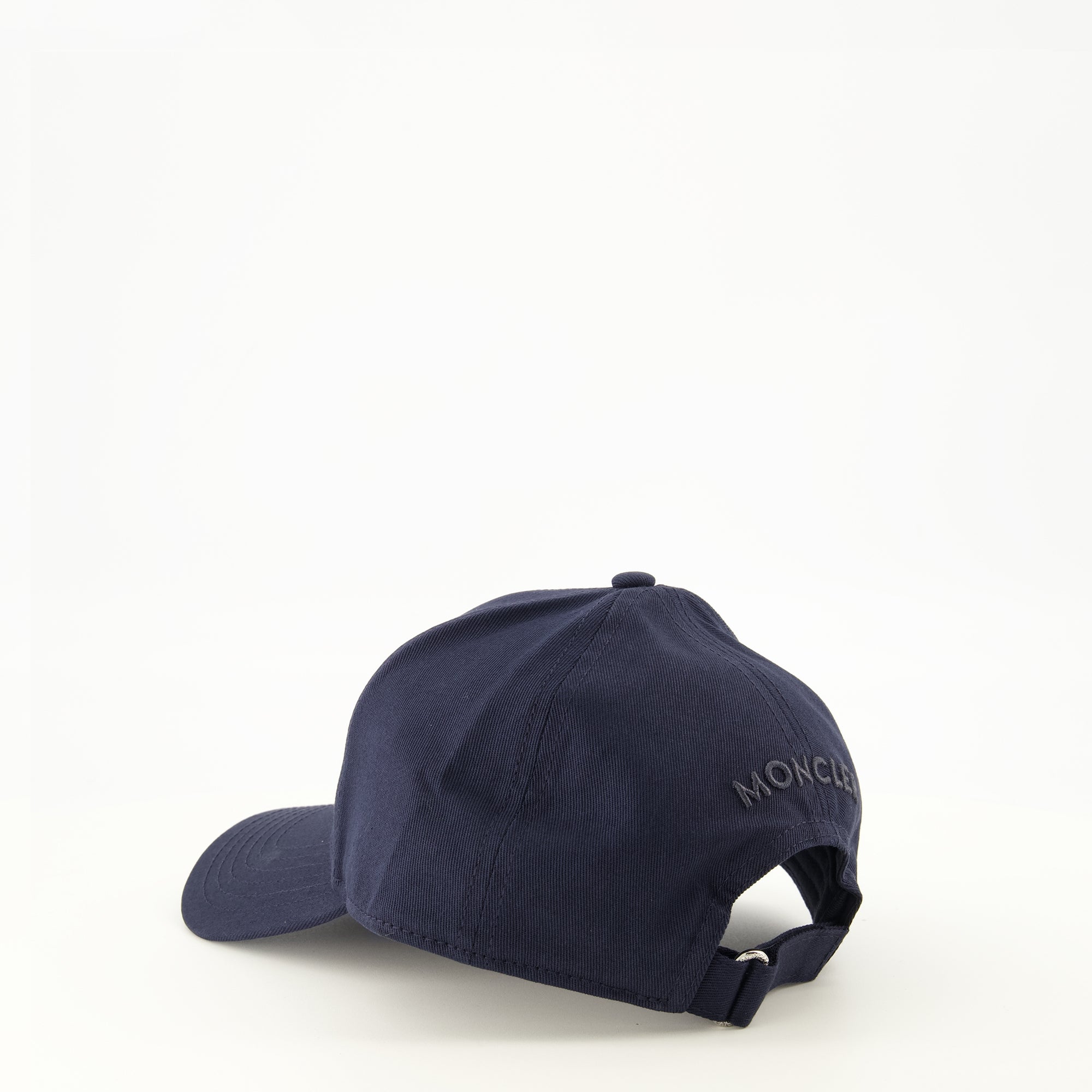 Chapeaux, casquettes et bonnets Casquette en coton bleu marine Moncler Bleu foncé Homme