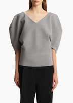 Top Top Venus Khaite Grigio Femme