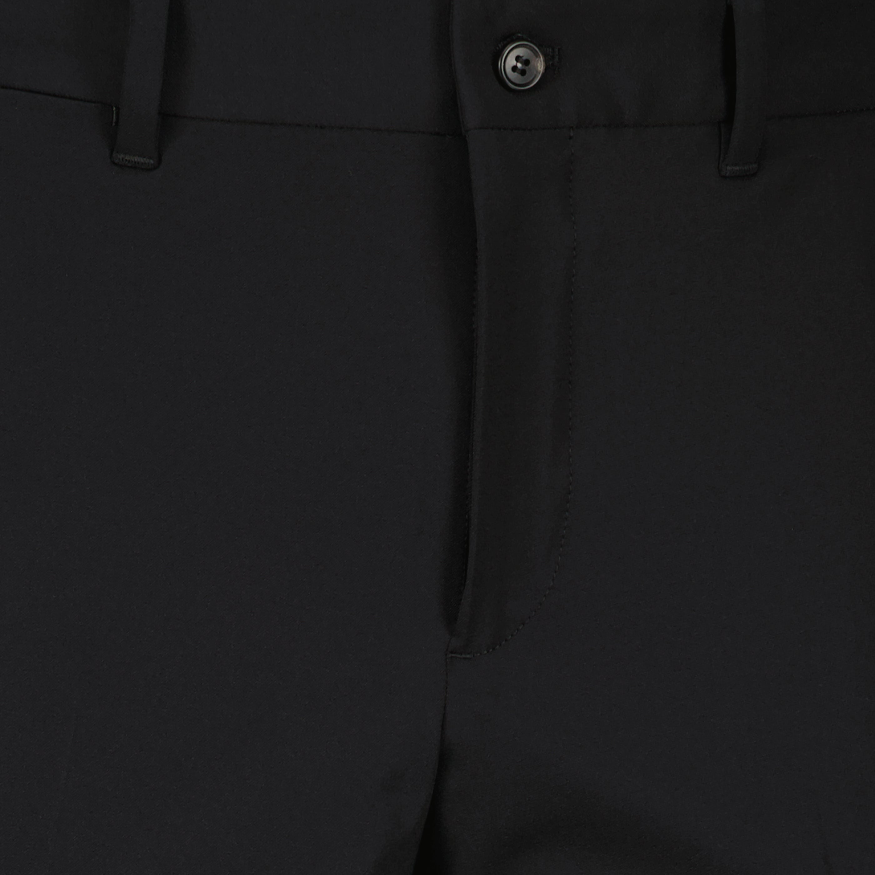Pantalons Black Stretch Fabric Pants Prada Noir Homme