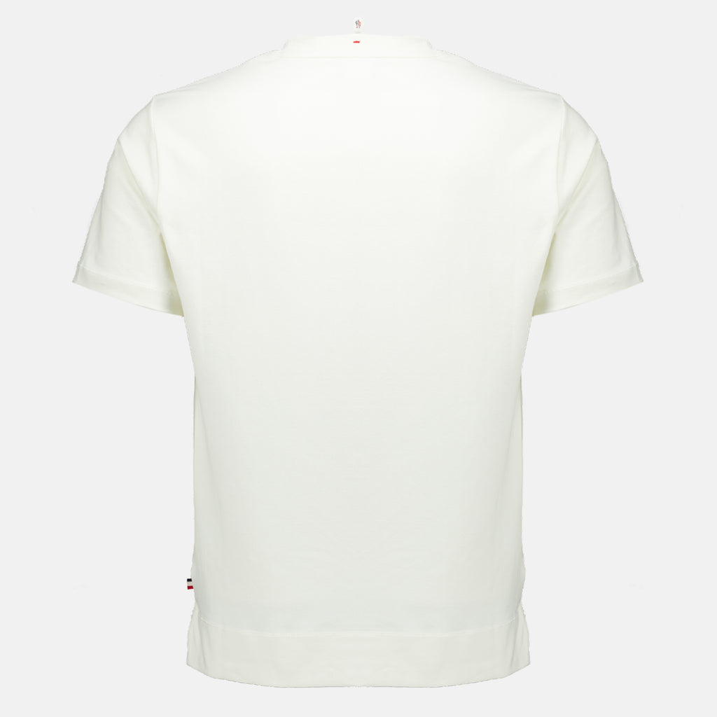 T-shirts Lot de trois t-shirts en coton Moncler Grenoble Blanc Homme