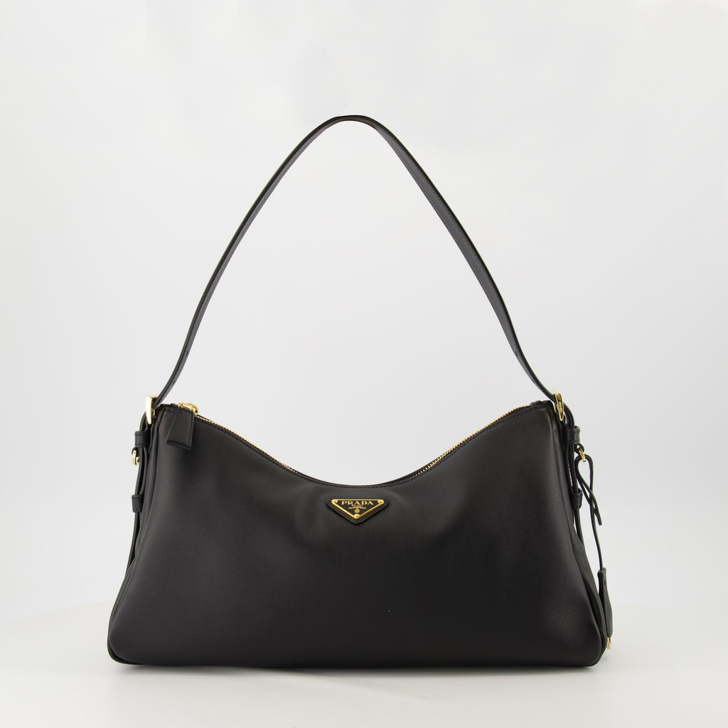 Borse a mano e a spalla Borsa in Pelle Aimée Prada Nero Femme