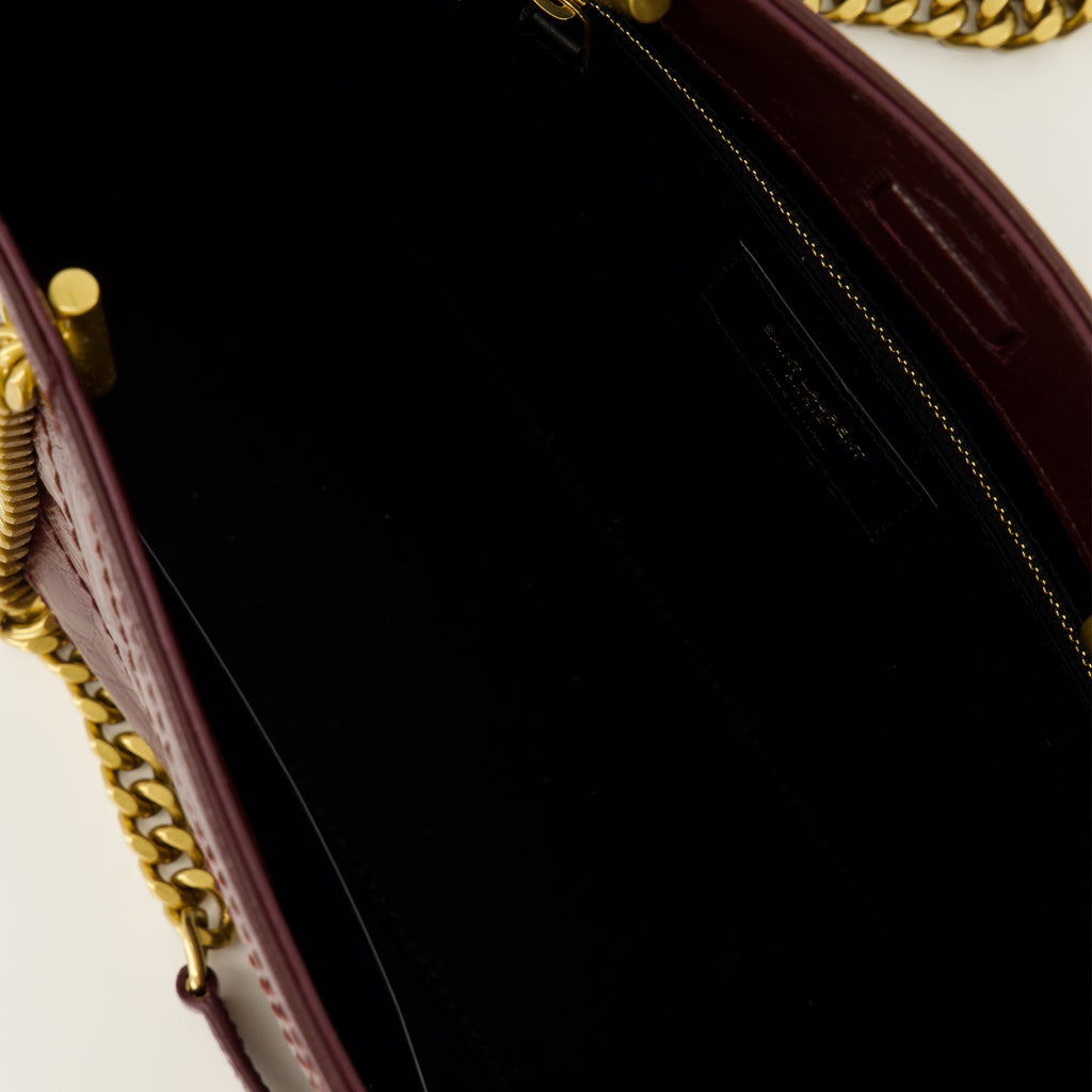Sacs à main et épaule Niki Shopping small bag en cuero burdeos Saint Laurent Bordeaux Femme